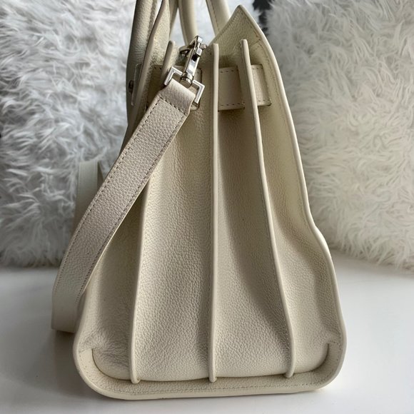 YVES SAINT LAURENT Grained Calfskin Small Sac - Picture 3 of 11